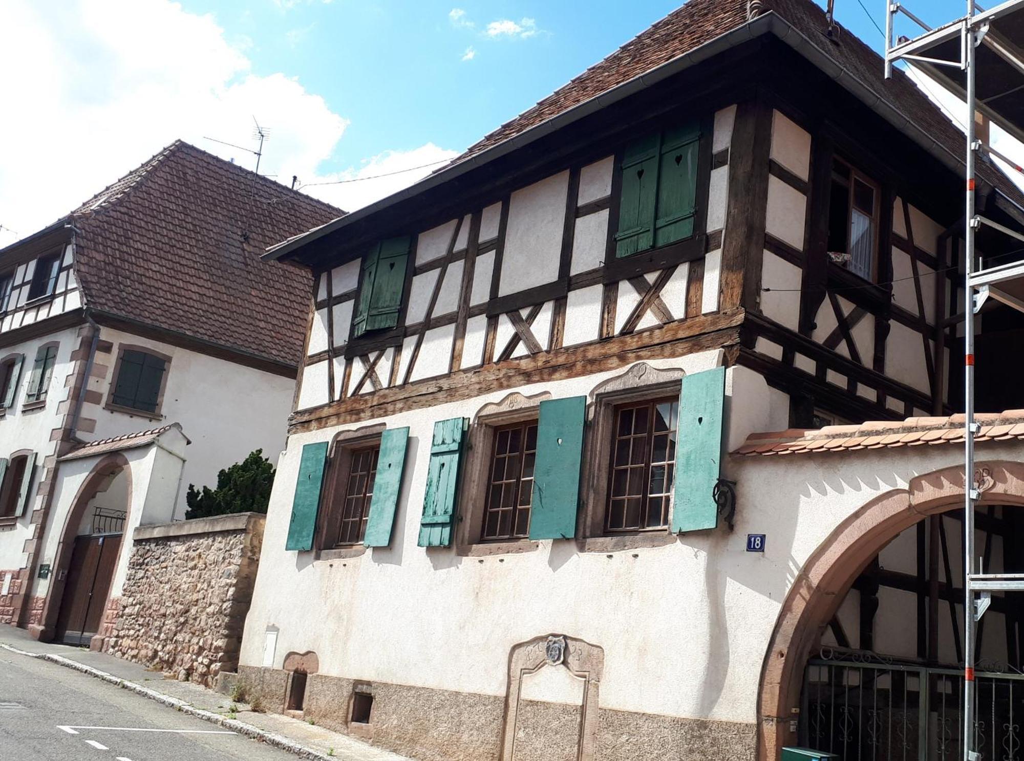 Au Grenier De L'Ours Apartment Dambach-la-Ville Exterior photo